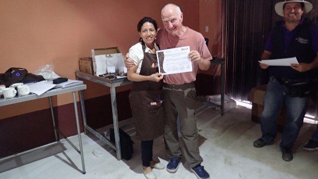 zum Schluss das Zertifikat