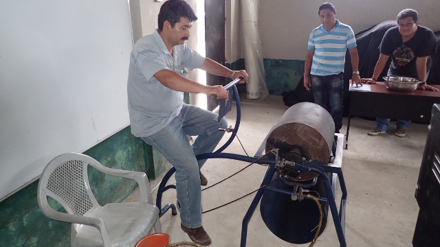 Kieser à la Ecuador, nur produktiv und kostet nichts