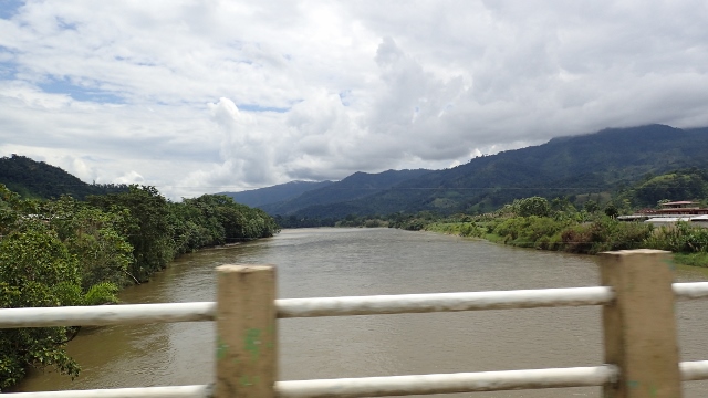 Rio Zamora..typische Farbe f&uuml;r Amazonasfl&uuml;sse