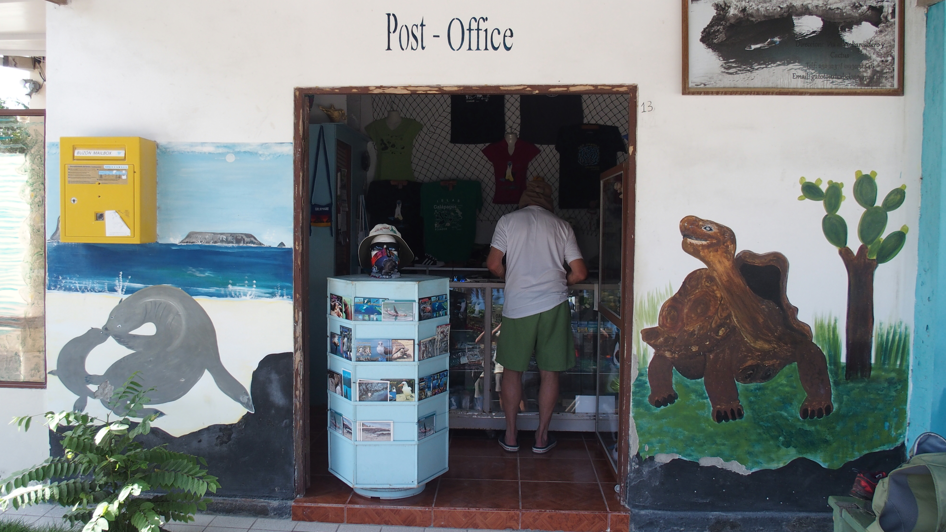 dies ist die Post wo`s länger dauert