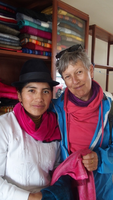 Miriam die Tuchverkäuferin